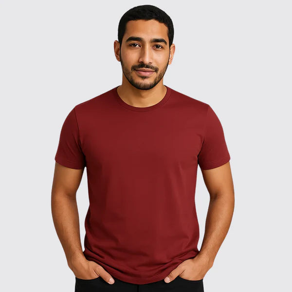 Handra™ Crew Neck Tee – Cotton Rich