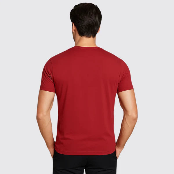 Handra™ V-Neck Tee – Cotton Rich