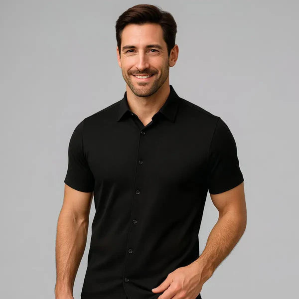 Handra™ Non-Iron Short-Sleeve Shirt – Slim Fit