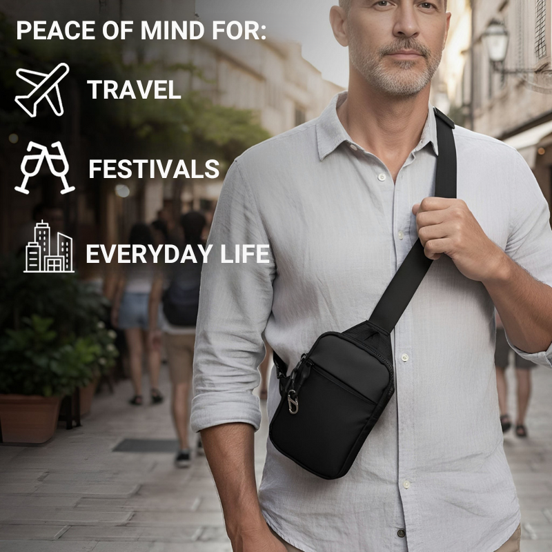 Handra Crossbody β Travel Safe, Live Free