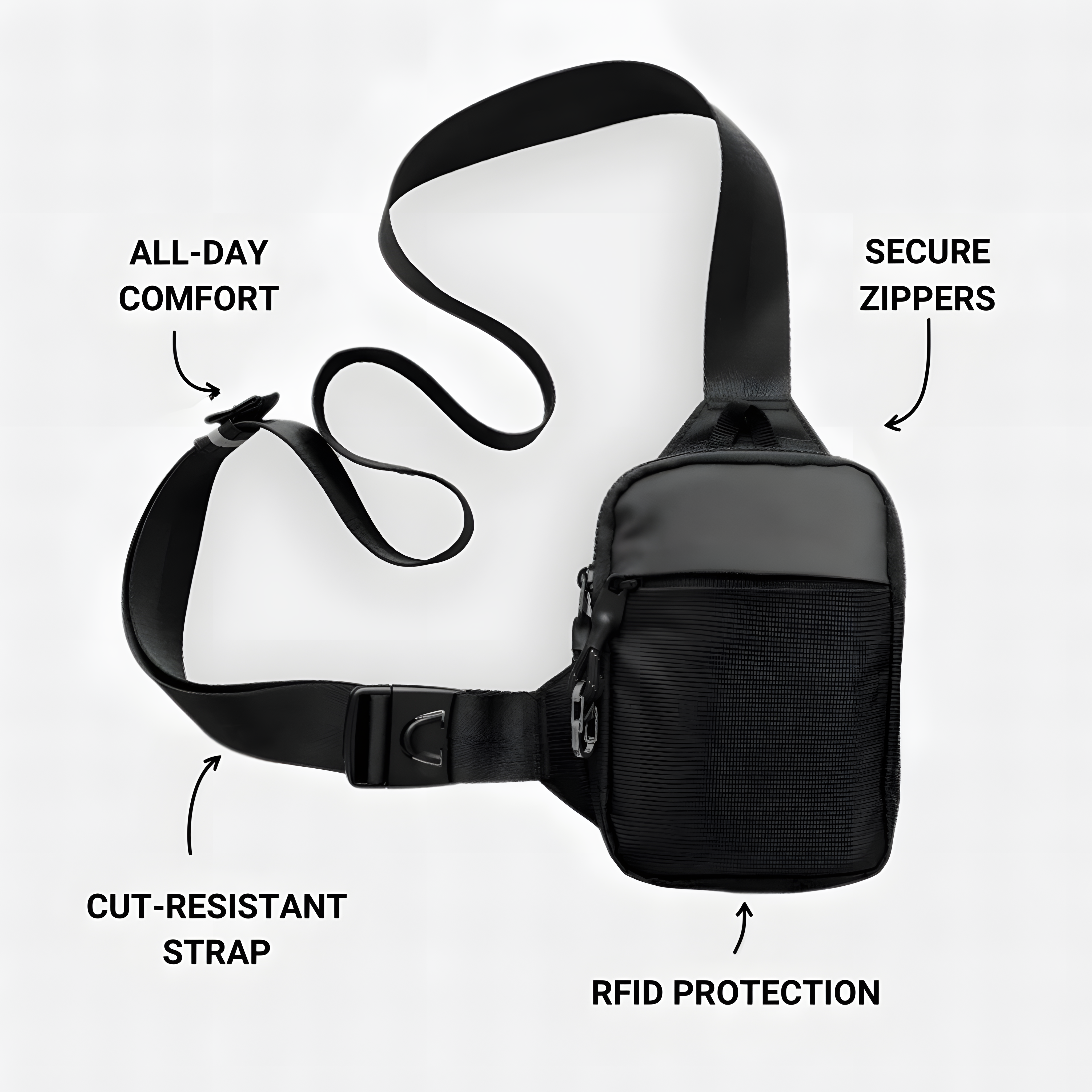 Handra Crossbody β Travel Safe, Live Free