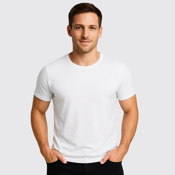 Handra™ Crew Neck Tee – Cotton Rich