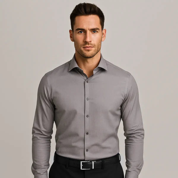 Handra™ Non-Iron Shirt – Slim Fit, Cotton-Rich