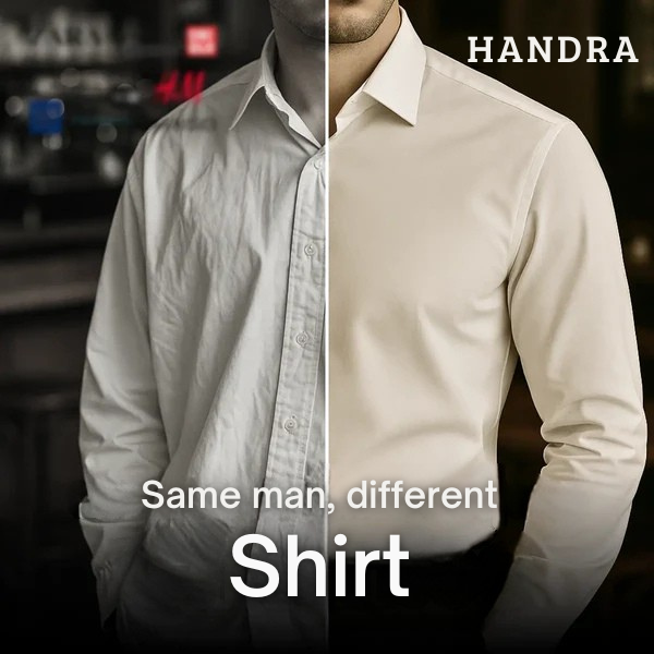 Handra™ Non-Iron Shirt – Slim Fit, Cotton-Rich